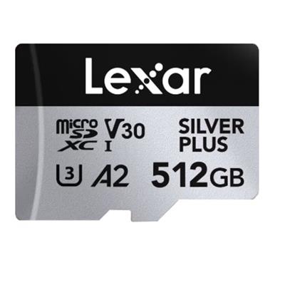 雷克沙（Lexar）512GB TF（MicroSD）存储卡SILVER PLUS
