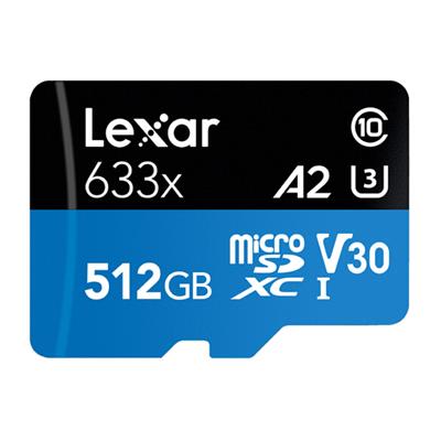 雷克沙（Lexar）512GB TF（MicroSD）存储卡633x